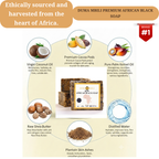 Authentic African Black Soap | Organic Skincare for Clear & Glowing Skin